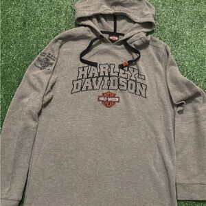 Harley-Davidson Gray Pullover with Logo